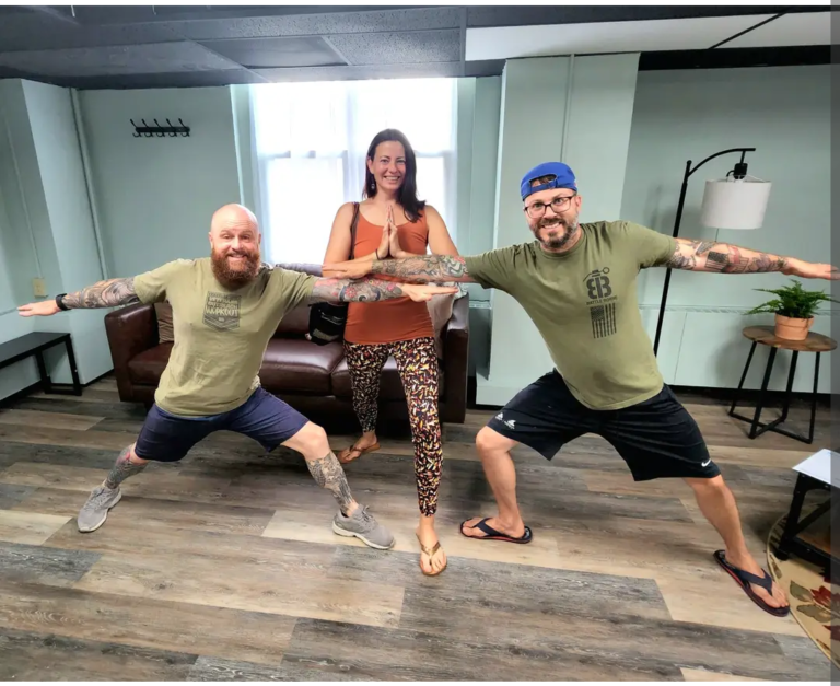 trauma informed yoga for veterans and first responders palmer pa, warren county nj